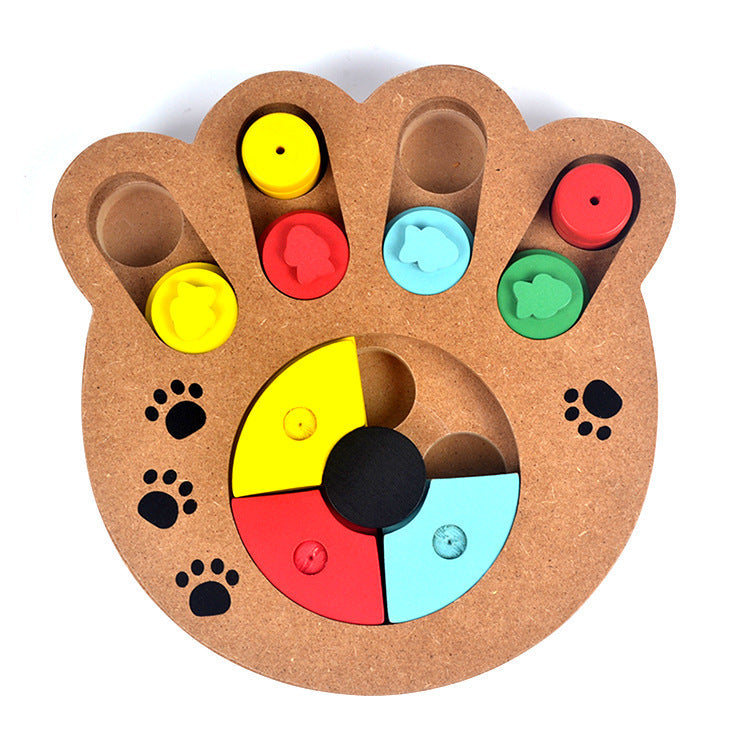 Wooden Puzzle Toy for Dogs